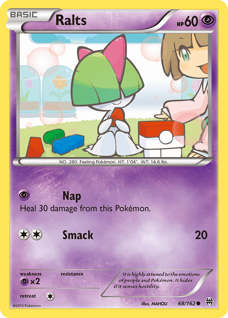 Ralts (68/162) [XY: BREAKthrough] Pokemon Single Pokémon  | Multizone: Comics And Games