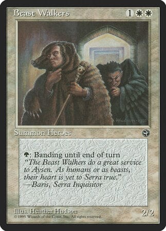 Beast Walkers [Homelands] MTG Single Magic: The Gathering  | Multizone: Comics And Games