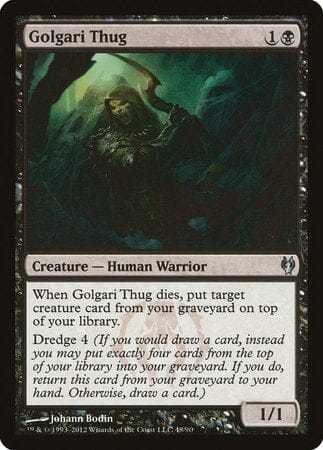 Golgari Thug [Duel Decks: Izzet vs. Golgari] MTG Single Magic: The Gathering  | Multizone: Comics And Games