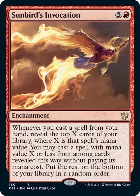Sunbird's Invocation [Commander 2021] MTG Single Magic: The Gathering  | Multizone: Comics And Games