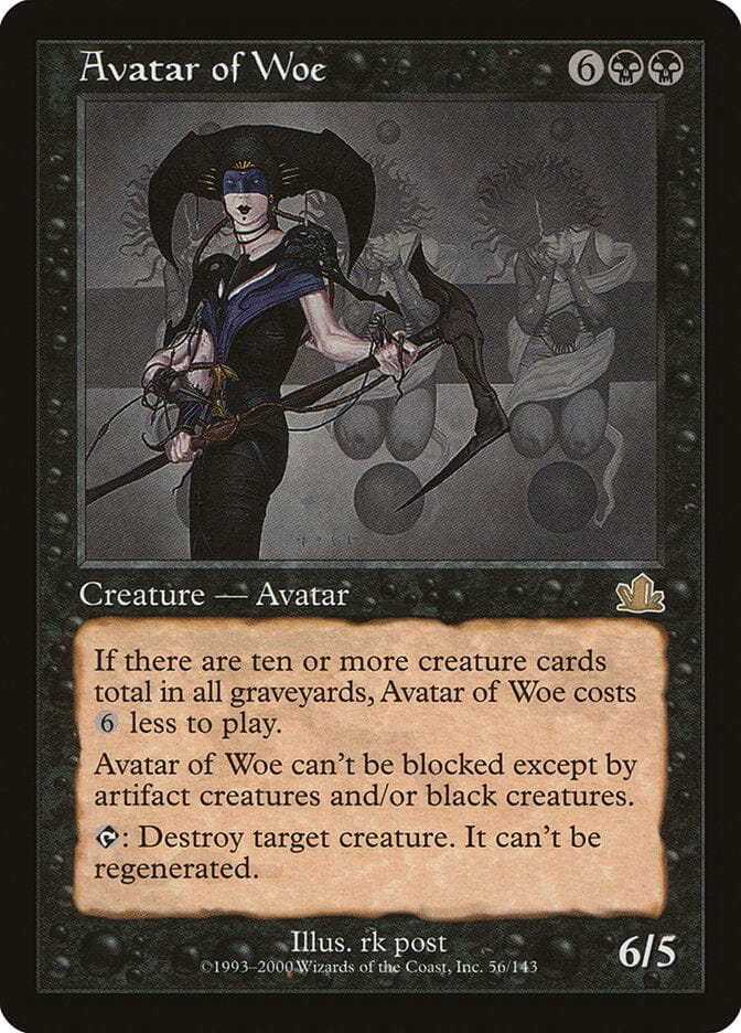 Avatar of Woe [Prophecy] MTG Single Magic: The Gathering  | Multizone: Comics And Games