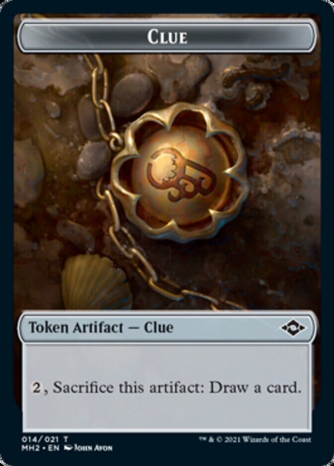 Clue Token (#14) // Thopter Token [Modern Horizons 2 Tokens] MTG Single Magic: The Gathering  | Multizone: Comics And Games