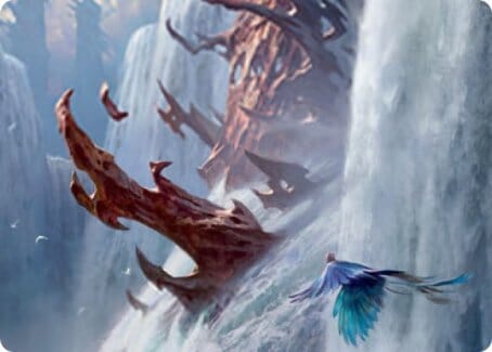 Island Art Card [Strixhaven: School of Mages Art Series] MTG Single Magic: The Gathering  | Multizone: Comics And Games