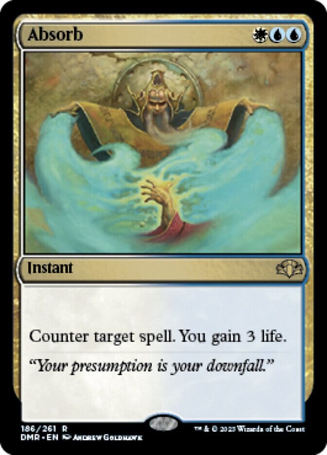 Absorb [Dominaria Remastered] MTG Single Magic: The Gathering  | Multizone: Comics And Games