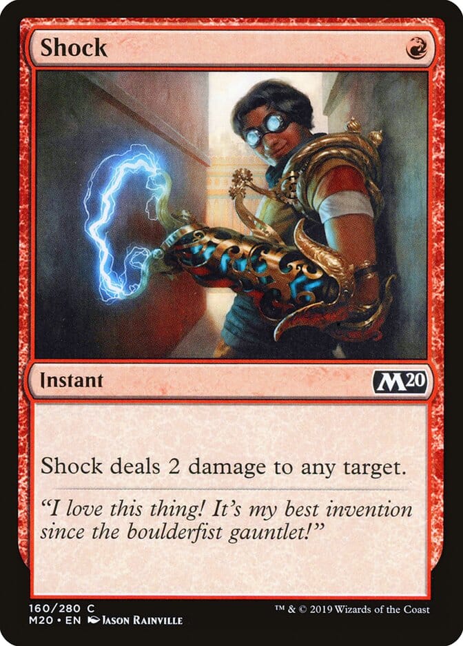 Shock [Core Set 2020] MTG Single Magic: The Gathering  | Multizone: Comics And Games