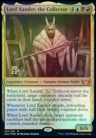 Lord Xander, the Collector [Streets of New Capenna Prerelease Promos] MTG Single Magic: The Gathering  | Multizone: Comics And Games
