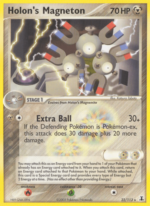 Holon's Magneton (22/113) [EX: Delta Species] Pokemon Single Pokémon  | Multizone: Comics And Games