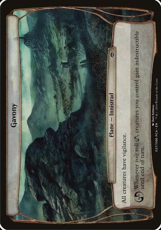 Gavony (Planechase Anthology) [Planechase Anthology Planes] MTG Single Magic: The Gathering  | Multizone: Comics And Games