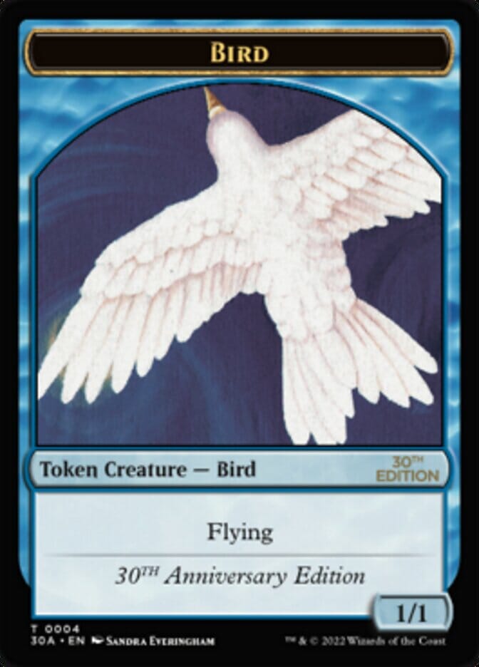 Bird Token [30th Anniversary Tokens] MTG Single Magic: The Gathering  | Multizone: Comics And Games