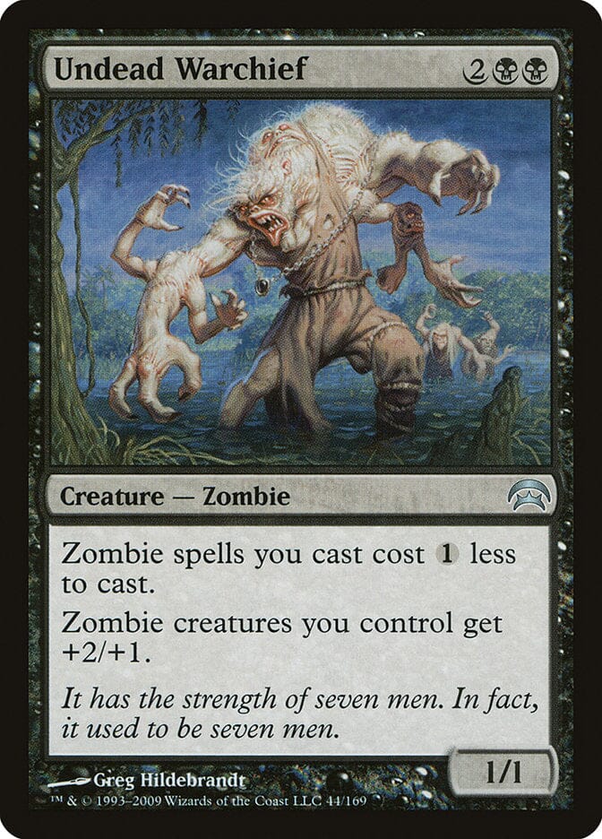 Undead Warchief [Planechase] MTG Single Magic: The Gathering  | Multizone: Comics And Games