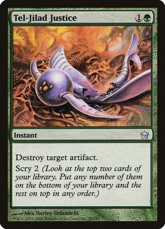 Tel-Jilad Justice [Fifth Dawn] MTG Single Magic: The Gathering  | Multizone: Comics And Games