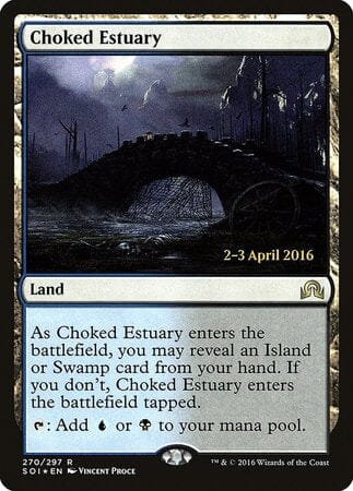 Choked Estuary [Shadows over Innistrad Promos] MTG Single Magic: The Gathering  | Multizone: Comics And Games