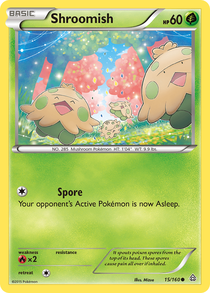 Shroomish (15/160) [XY: Primal Clash] Pokemon Single Pokémon  | Multizone: Comics And Games