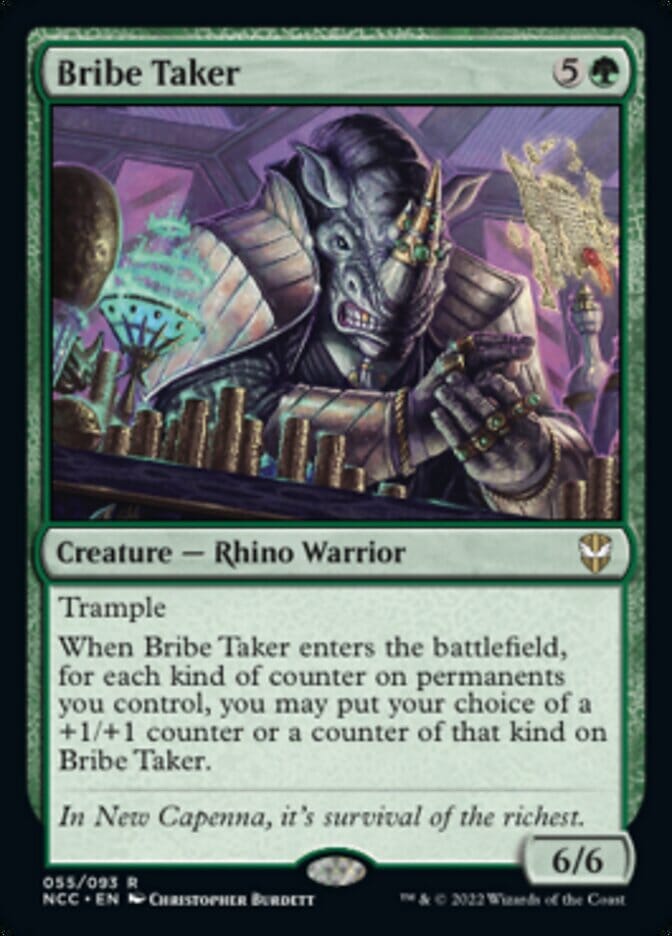 Bribe Taker [Streets of New Capenna Commander] MTG Single Magic: The Gathering  | Multizone: Comics And Games