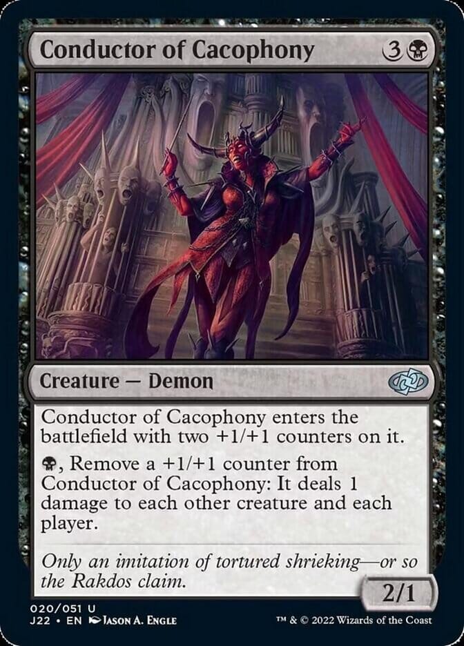 Conductor of Cacophony [Jumpstart 2022] MTG Single Magic: The Gathering  | Multizone: Comics And Games
