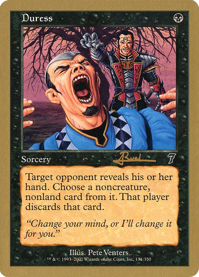 Duress (Antoine Ruel) [World Championship Decks 2001] MTG Single Magic: The Gathering  | Multizone: Comics And Games