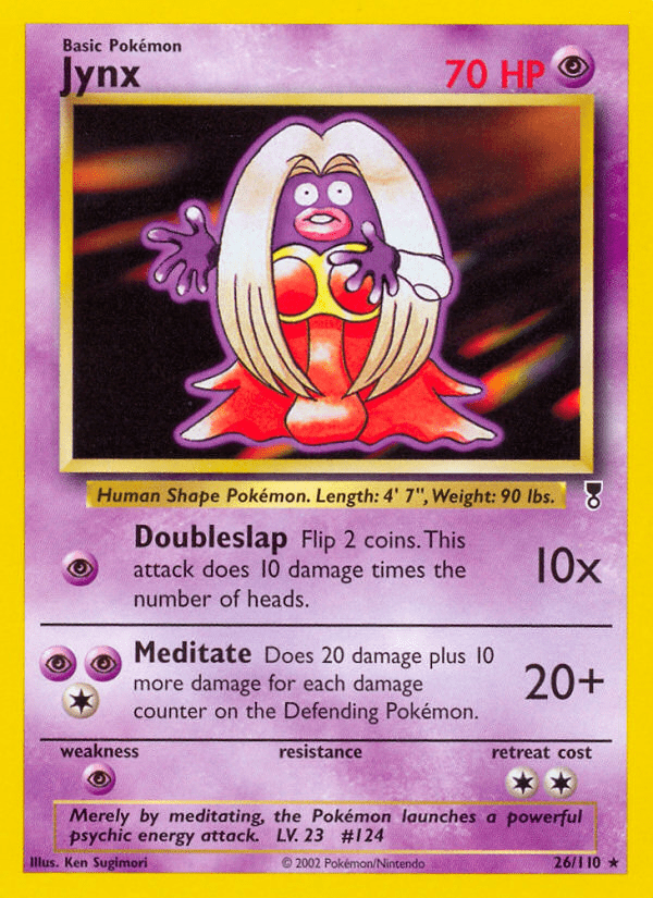 Jynx (26/110) [Legendary Collection] Pokemon Single Pokémon  | Multizone: Comics And Games