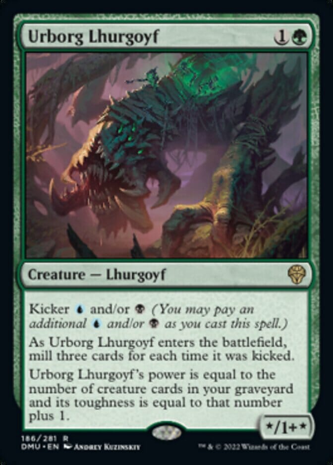 Urborg Lhurgoyf [Dominaria United] MTG Single Magic: The Gathering  | Multizone: Comics And Games