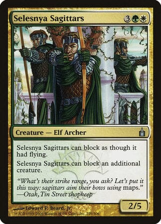 Selesnya Sagittars [Ravnica: City of Guilds] MTG Single Magic: The Gathering  | Multizone: Comics And Games