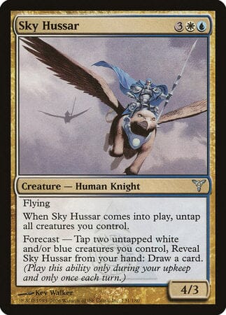 Sky Hussar [Dissension] MTG Single Magic: The Gathering  | Multizone: Comics And Games