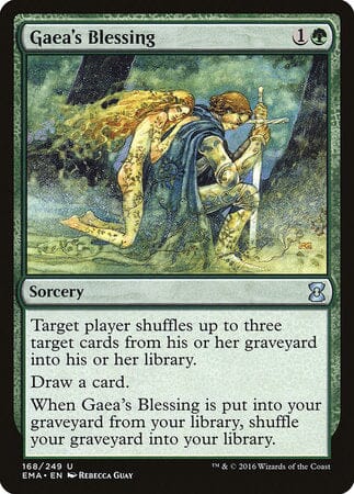 Gaea's Blessing [Eternal Masters] MTG Single Magic: The Gathering  | Multizone: Comics And Games
