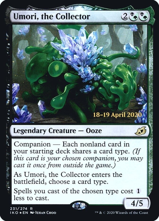 Umori, the Collector [Ikoria: Lair of Behemoths Prerelease Promos] MTG Single Magic: The Gathering  | Multizone: Comics And Games
