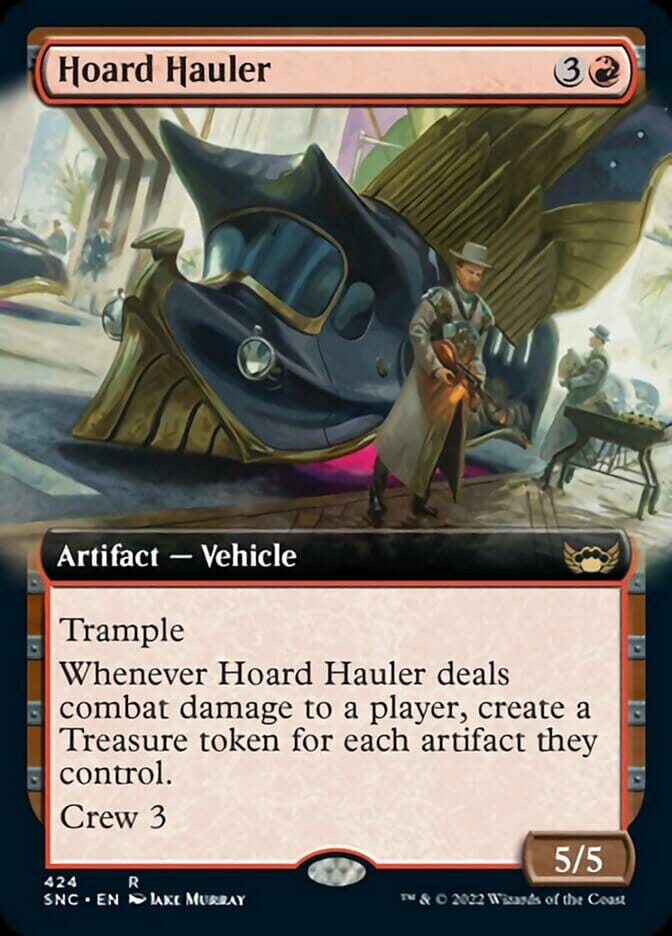 Hoard Hauler (Extended Art) [Streets of New Capenna] MTG Single Magic: The Gathering  | Multizone: Comics And Games