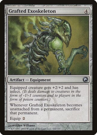 Grafted Exoskeleton [Scars of Mirrodin] MTG Single Magic: The Gathering  | Multizone: Comics And Games