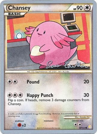 Chansey (58/123) (The Truth - Ross Cawthon) [World Championships 2011] Pokemon Single Pokémon  | Multizone: Comics And Games