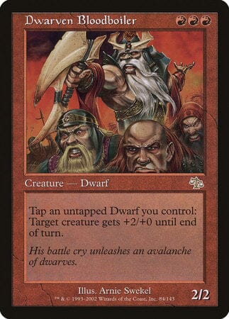 Dwarven Bloodboiler [Judgment] MTG Single Magic: The Gathering  | Multizone: Comics And Games