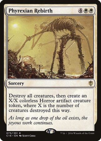 Phyrexian Rebirth [Commander 2016] MTG Single Magic: The Gathering  | Multizone: Comics And Games