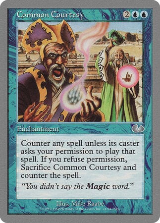 Common Courtesy [Unglued] MTG Single Magic: The Gathering  | Multizone: Comics And Games