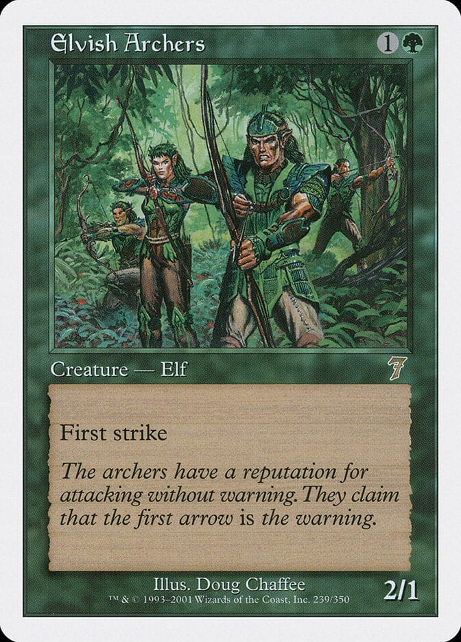 Elvish Archers [Seventh Edition] MTG Single Magic: The Gathering  | Multizone: Comics And Games