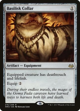 Basilisk Collar [Modern Masters 2017] MTG Single Magic: The Gathering  | Multizone: Comics And Games