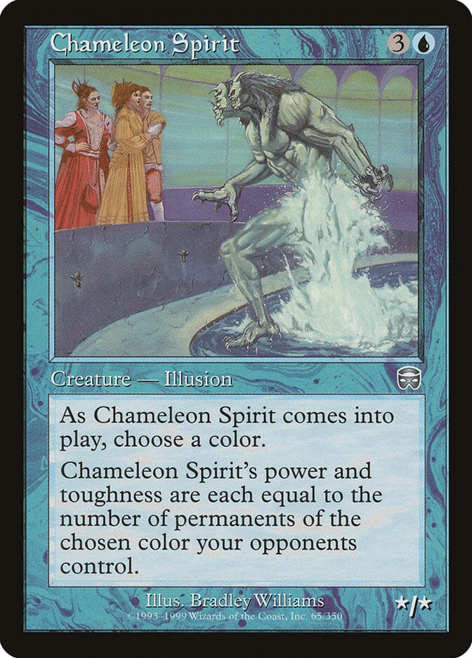 Chameleon Spirit [Mercadian Masques] MTG Single Magic: The Gathering  | Multizone: Comics And Games