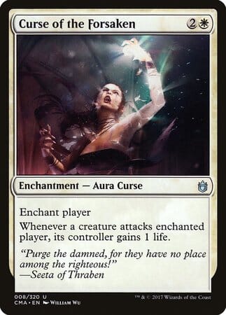Curse of the Forsaken [Commander Anthology] MTG Single Magic: The Gathering  | Multizone: Comics And Games