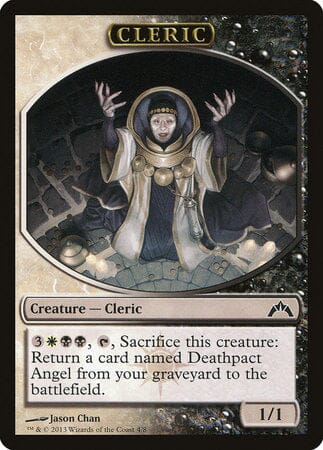 Cleric Token [Gatecrash Tokens] MTG Single Magic: The Gathering  | Multizone: Comics And Games