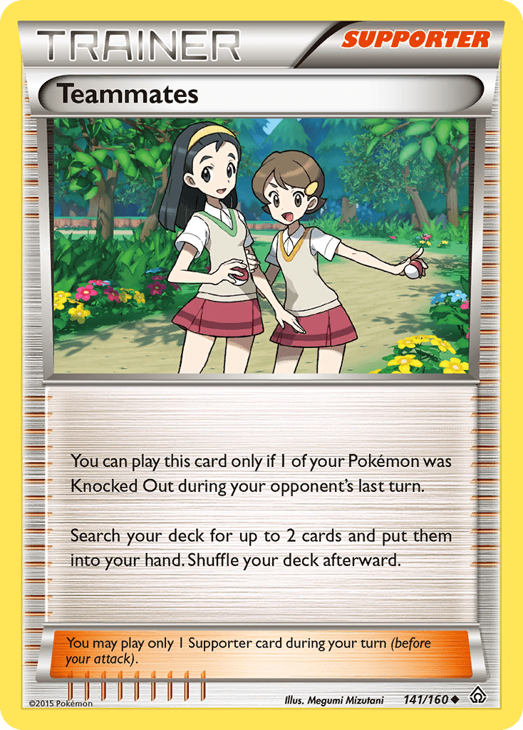 Teammates (141/160) [XY: Primal Clash] Pokemon Single Pokémon  | Multizone: Comics And Games