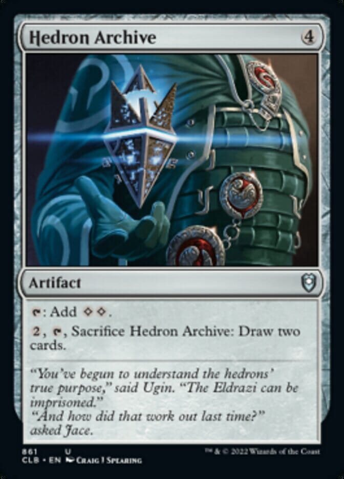 Hedron Archive [Commander Legends: Battle for Baldur's Gate] MTG Single Magic: The Gathering  | Multizone: Comics And Games