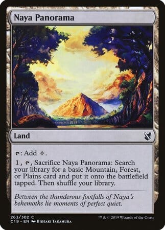 Naya Panorama [Commander 2019] MTG Single Magic: The Gathering  | Multizone: Comics And Games