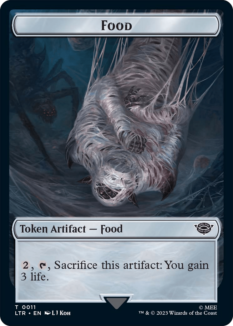 Food (11) // Orc Army (05) Double-Sided Token [The Lord of the Rings: Tales of Middle-Earth Tokens] MTG Single Magic: The Gathering  | Multizone: Comics And Games