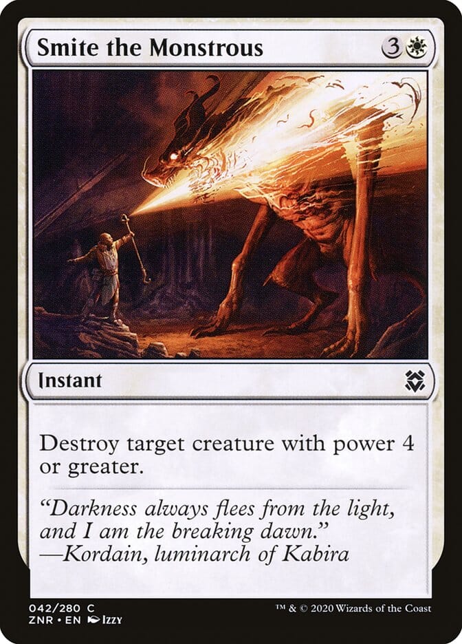 Smite the Monstrous [Zendikar Rising] MTG Single Magic: The Gathering  | Multizone: Comics And Games