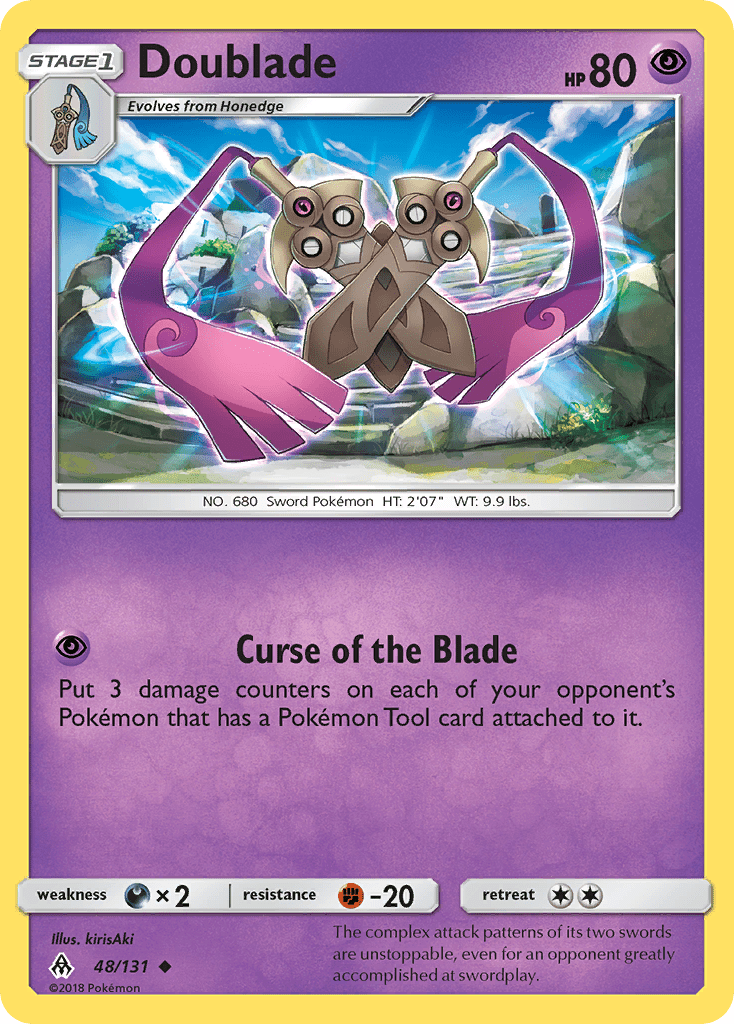 Doublade (48/131) [Sun & Moon: Forbidden Light] Pokemon Single Pokémon  | Multizone: Comics And Games