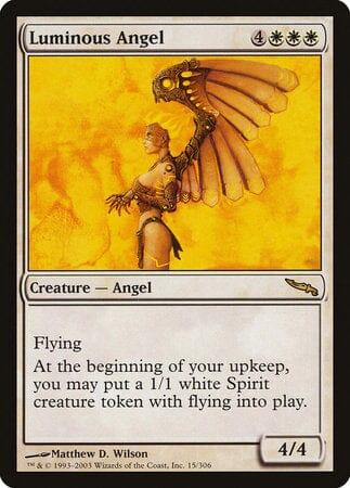 Luminous Angel [Mirrodin] MTG Single Magic: The Gathering  | Multizone: Comics And Games