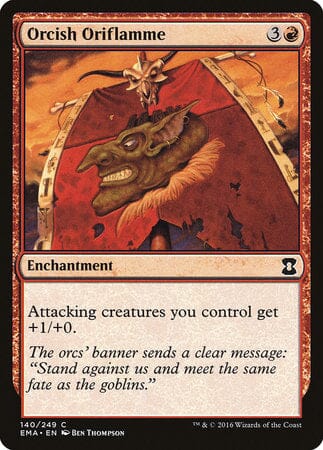 Orcish Oriflamme [Eternal Masters] MTG Single Magic: The Gathering  | Multizone: Comics And Games