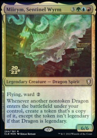 Miirym, Sentinel Wyrm [Commander Legends: Battle for Baldur's Gate Prerelease Promos] MTG Single Magic: The Gathering  | Multizone: Comics And Games