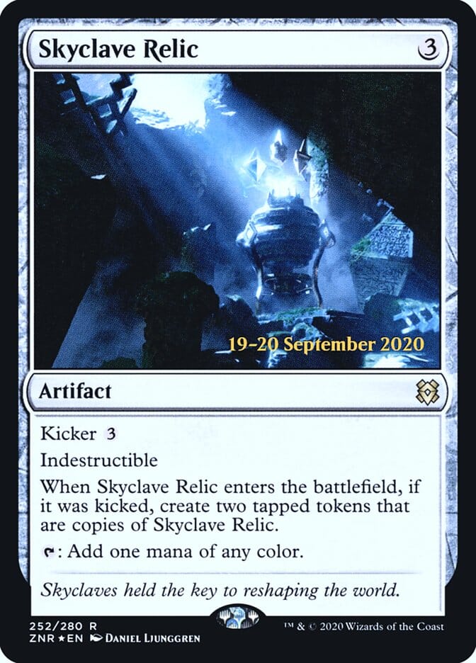 Skyclave Relic [Zendikar Rising Prerelease Promos] MTG Single Magic: The Gathering  | Multizone: Comics And Games