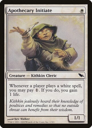 Apothecary Initiate [Shadowmoor] MTG Single Magic: The Gathering  | Multizone: Comics And Games
