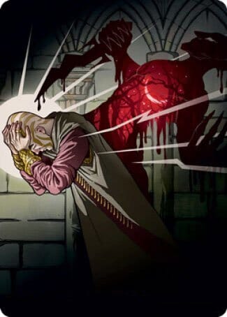 Agonizing Remorse Art Card [Strixhaven: School of Mages Art Series] MTG Single Magic: The Gathering  | Multizone: Comics And Games