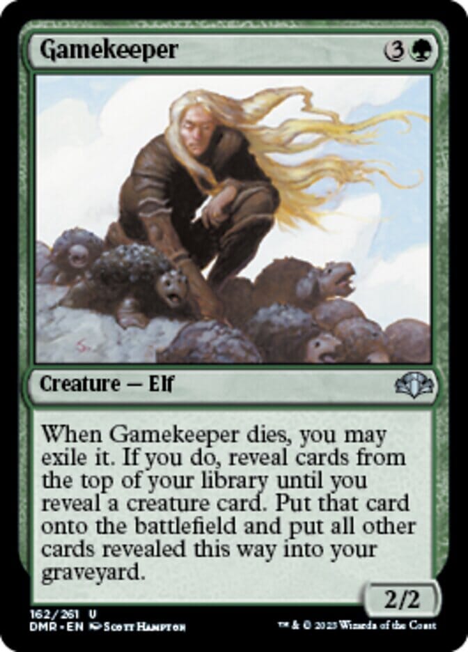 Gamekeeper [Dominaria Remastered] MTG Single Magic: The Gathering  | Multizone: Comics And Games